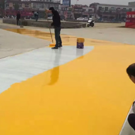 廊坊彩色路面喷涂翻新的使用寿命多长